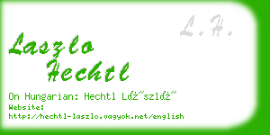 laszlo hechtl business card